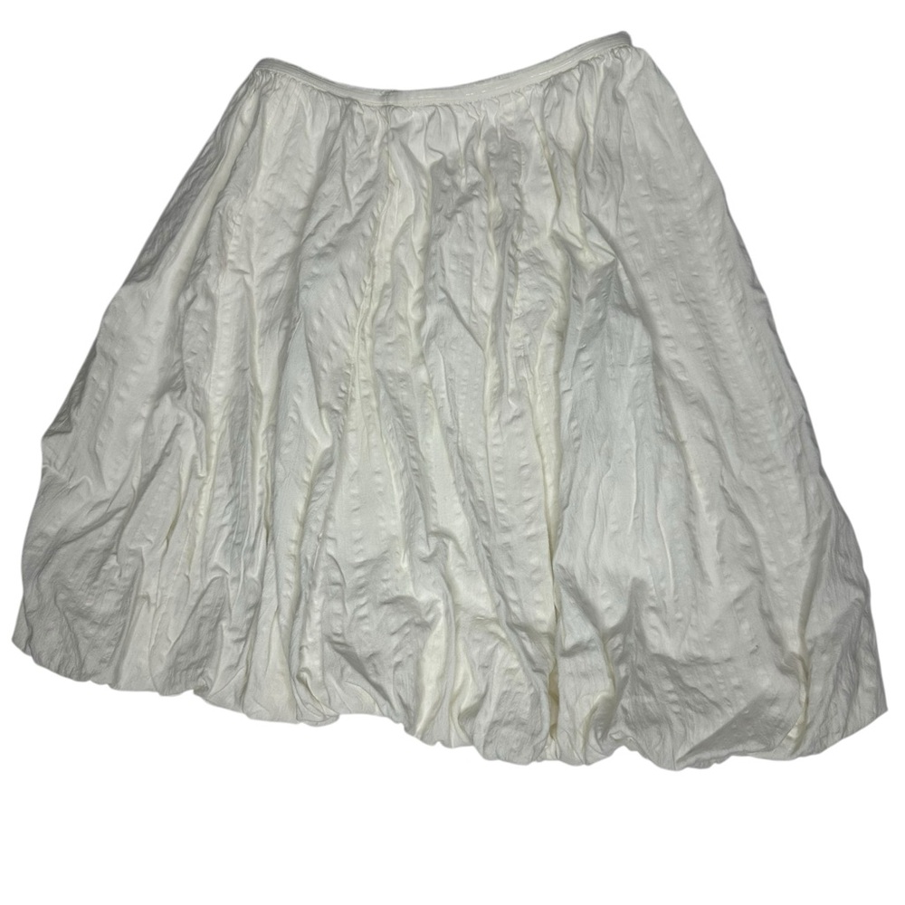 NEW Free People Free-EST Gauzy White Bubble Skirt XS